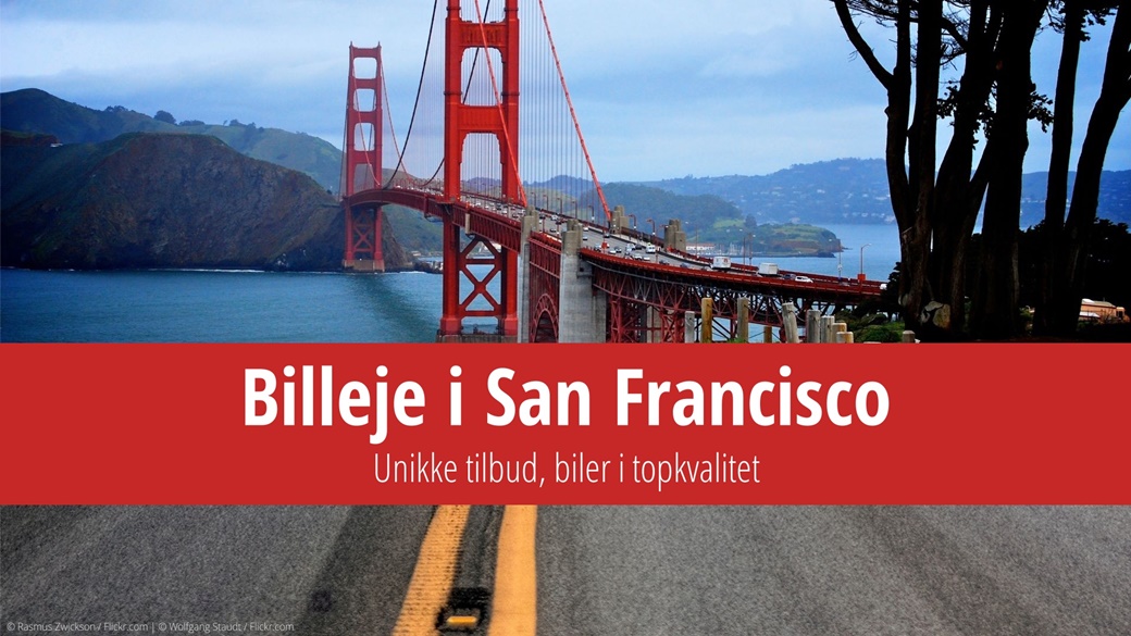 Billeje i San Francisco – Unikke tilbud, biler i topkvalitet