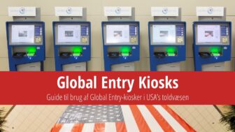 Global Entry-kiosker i det amerikanske toldvæsen