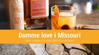 Dumme love i Missouri – elefanter må ikke få alkohol