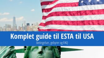 US Visa Waiver – betingelser, gebyrer og spørgsmål om ESTA