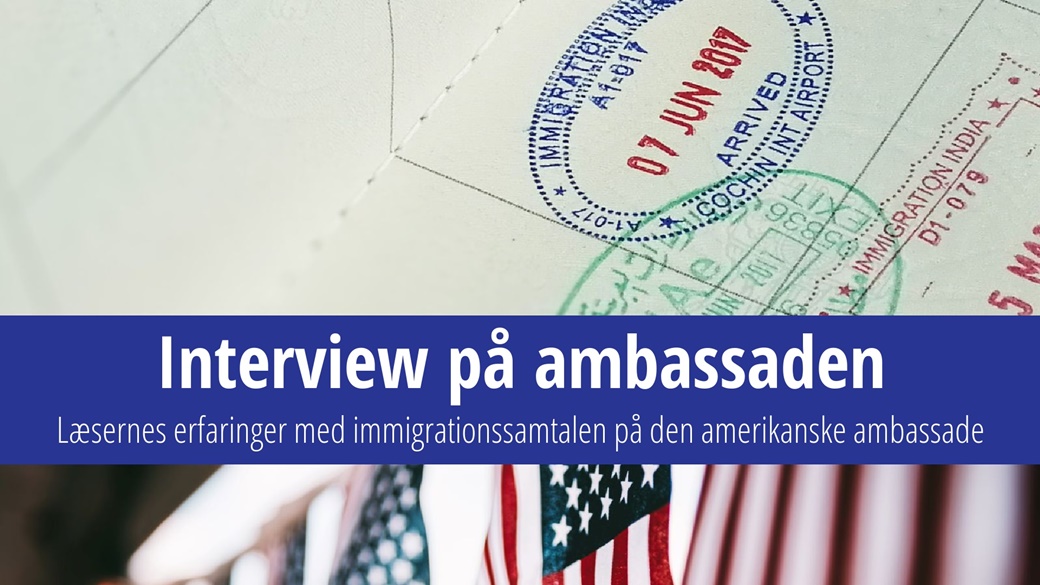 Erfaring med interviews på USA’s ambassader | © Unsplash.com