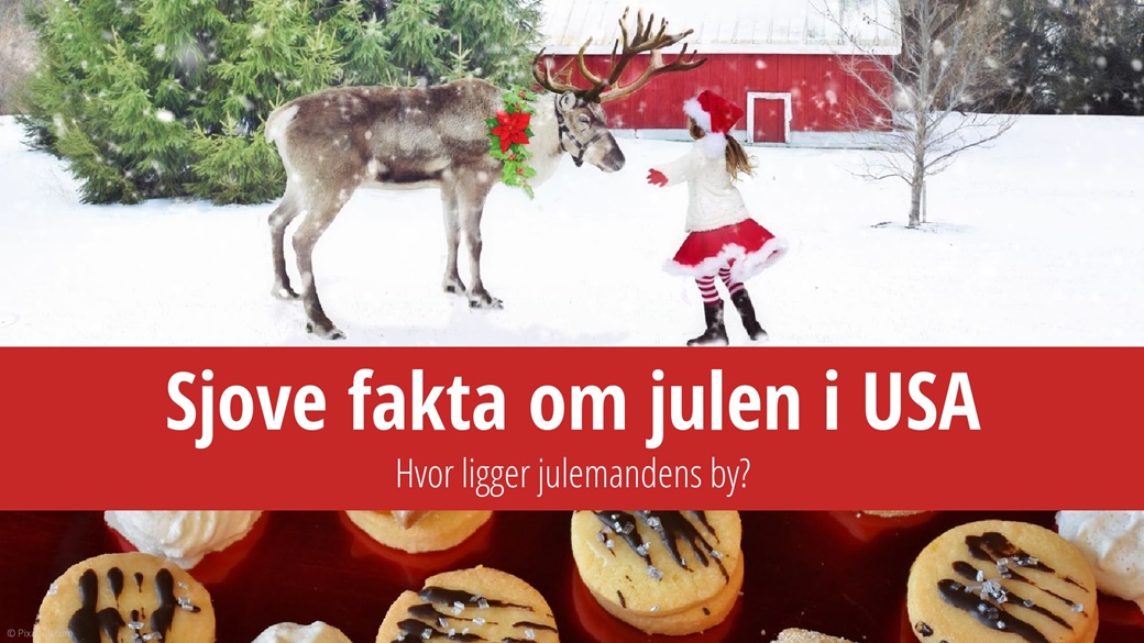 Sjove fakta om julen i USA – hvor ligger julemandens by? | © Pixabay.com