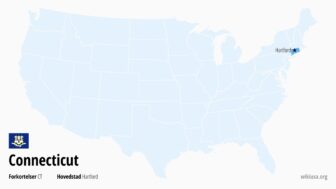 Connecticut – information, sjove fakta, vejret, kort