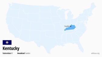 Kentucky (delstat i USA) – Sjove Fakta, Seværdigheder, Byer