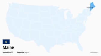 Maine (delstat i USA) – Sjove Fakta, Seværdigheder, Byer