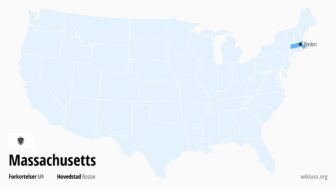 Massachusetts (delstat i USA) – Fakta, Seværdigheder, Byer