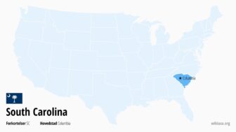 South Carolina (delstat i USA) – Fakta, Seværdigheder, Byer