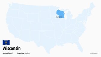 Wisconsin – stat i USA, største byer, kort, hvad man kan se