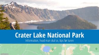 Crater Lake National Park – information, hvad man skal se