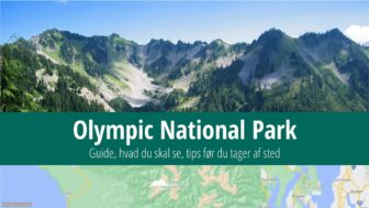 Olympic Nationalpark – kort, guide, hvad du skal se