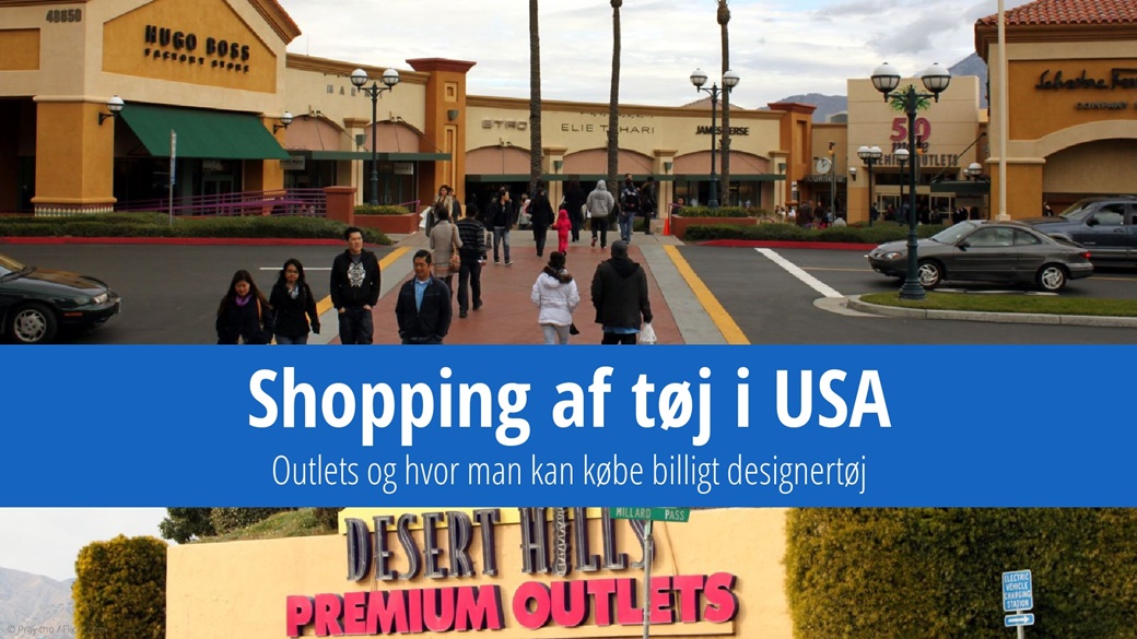 Outlet malls i USA – hvor køber man billigst designertøj? | © Prayitno / Flickr.com