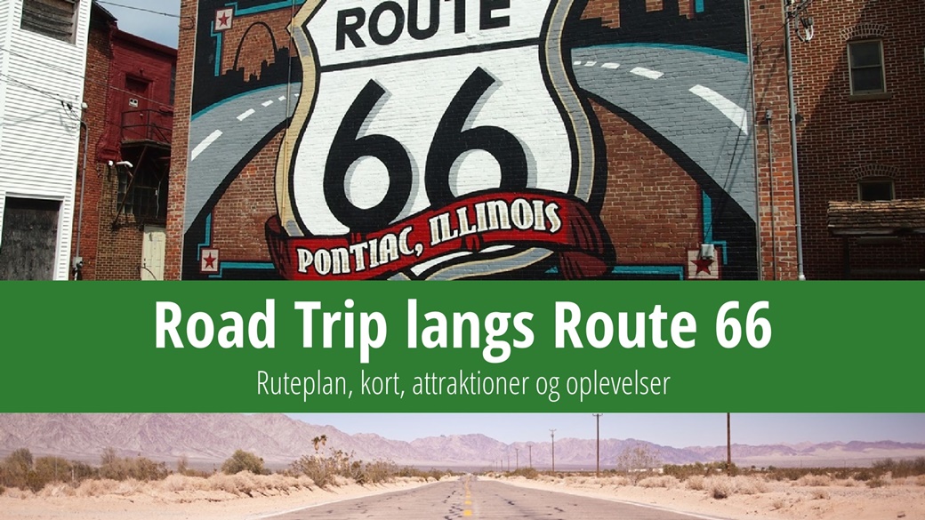 Road Trip langs Route 66: Rejseplan, kort, attraktioner og oplevelser | © pixabay.com