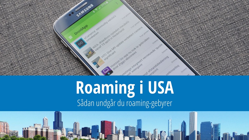 Roaming i USA – sådan undgår du roaming-gebyrer | © Petr Novák