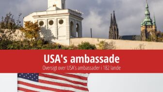 Oversigt over USA’s ambassader i 182 lande